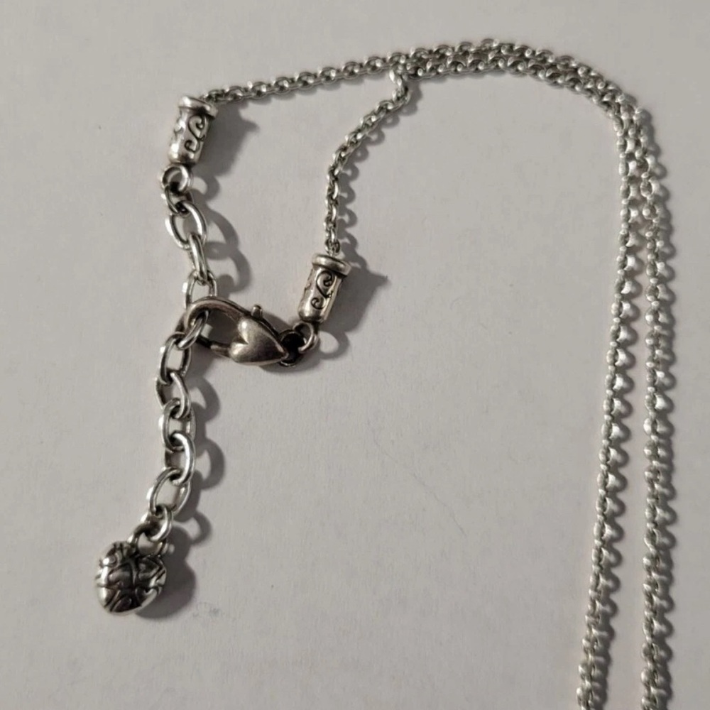 Brighton Silver Amour/Love Pendant Necklace.
Brighton retired and loved piece. - Picture 5 of 6